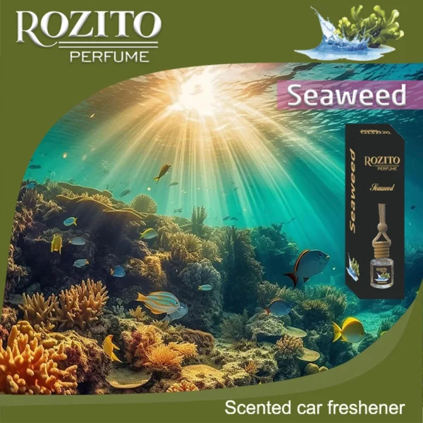 Seaweed scented car air freshener